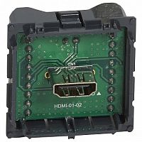 Розетка HDMI CELIANE, серебристый |  код. 067317 |   Legrand